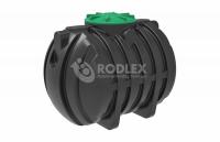 Емкость накопительная для канализации RODLEX-S3000 с горловиной 1000 мм и крышкой в Бодайбо