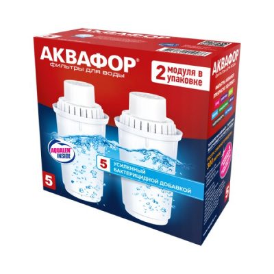 Сменный модуль В5 (В100-5) защита от бактерий (комплект из 2-х штук) в Бодайбо